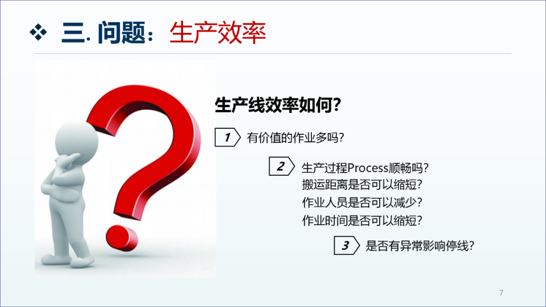 精益生產咨詢項目工廠診斷報告6