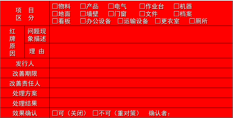 精益生產之5S管理